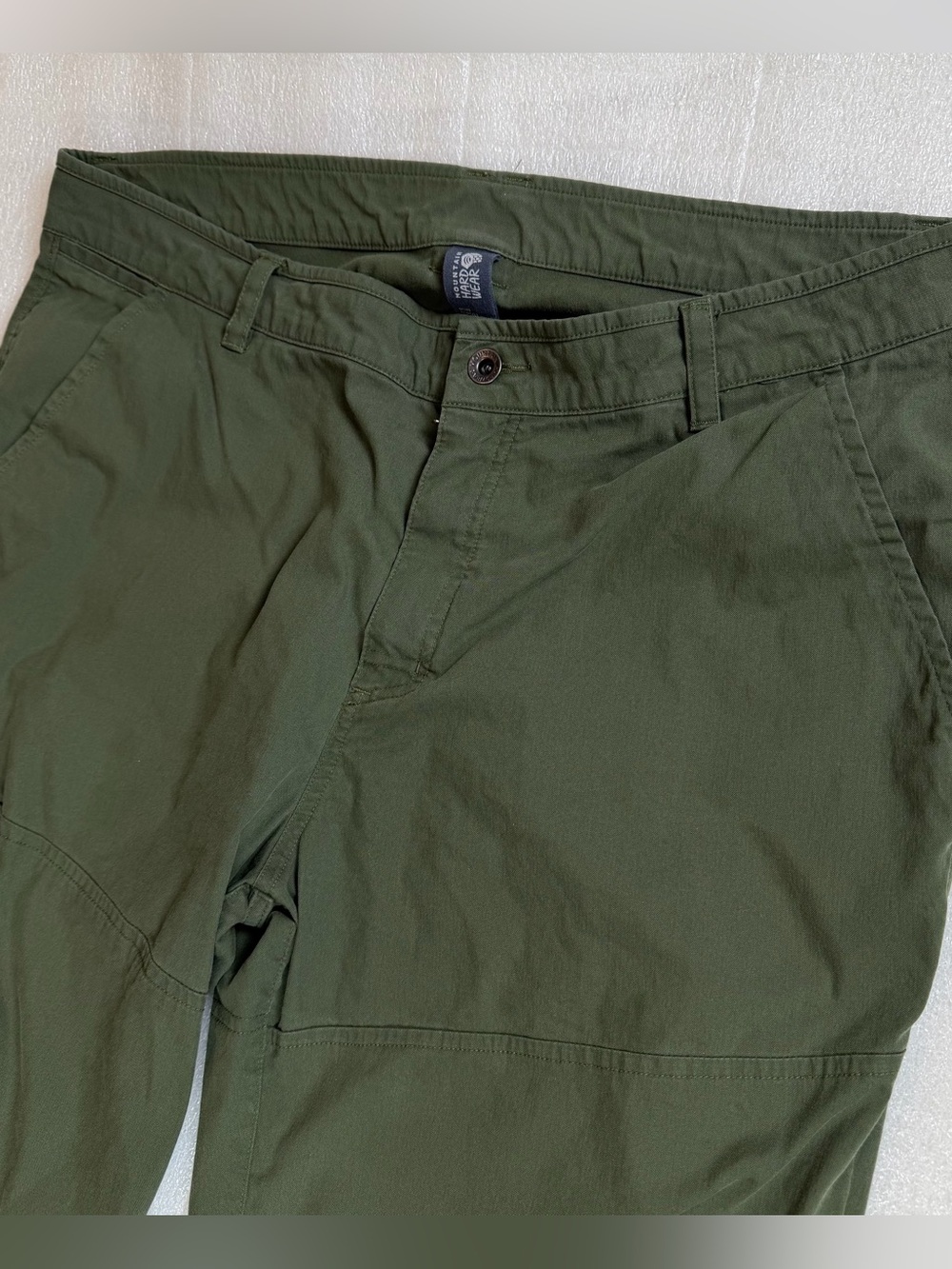 Mountain Hardwear AP Pant Mens 38x30 Outdoor Hiking Nylon Cotton Blend Roll Cuff